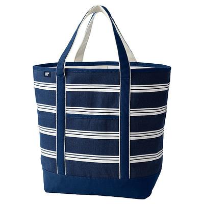 Lands' End Canvas Hybrid Tote Bag, White