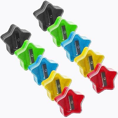 100 Pack Wholesale Manual Star Pencil Sharpeners in Bulk Packs for School,  Kids, Teachers for Colored and #2 Pencils, Classrooms - Yahoo Shopping