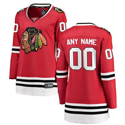 Men's Fanatics Branded Red Chicago Blackhawks Home Breakaway Custom Jersey