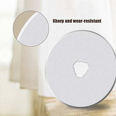 10Pcs 45mm Rotary Cutter Blades for Rotary Cutter, Rotary Cutter  Replacement Blades Includes Plastic Blade Storage Case, Rotary Cutter  Replacement for Quilting Fabric, Paper, Leather - Yahoo Shopping