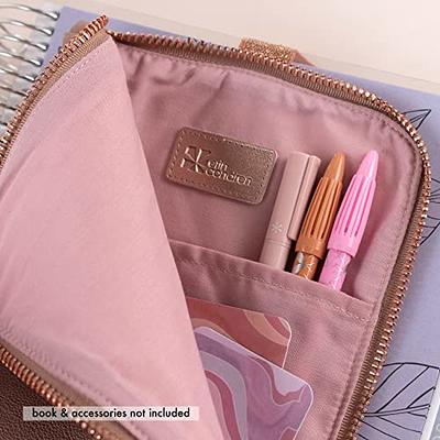 New Elastic Band Pen Holder Pouch Planner PU Leather Pencil Holder