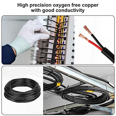 18 Gauge Electrical Wire 2 Conductor 18 AWG Electrical Wire Stranded PVC  Cord Oxygen-Free Copper Cable 100FT 2 Core Flexible Extension Power Cord  for Auto Cord for LED Lamp Lighting Strips Automotive… - Yahoo Shopping