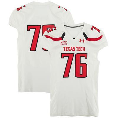 Texas Tech Red Raiders Team-Issued #24 Red Jersey with 150 Patch