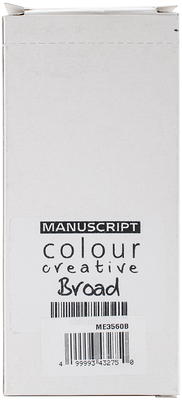 Manuscript CalliCreative Italic Marker Set - White, Pkg of 2