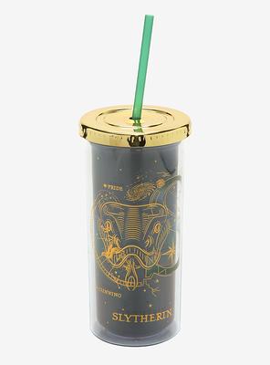 BlenderBottle Pro Series Shaker Cup, 28oz, Gold - Deathly Hallows