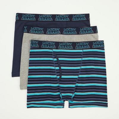 Lucky Brand 3 Pack Stretch Boxer Briefs - Men's Accessories Underwear Boxers  Briefs, Size M - Yahoo Shopping