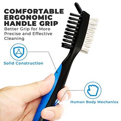 Golf Club Cleaning Brush & Groove Cleaner-2 FT Retractable Zip Lined  Portable