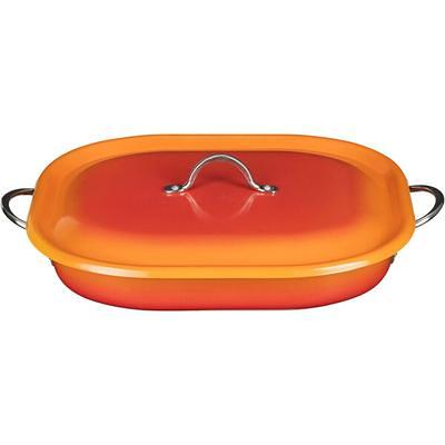 Vigor SS3 Series 3 Qt. Tri-Ply Stainless Steel Saucier Pan with Cover