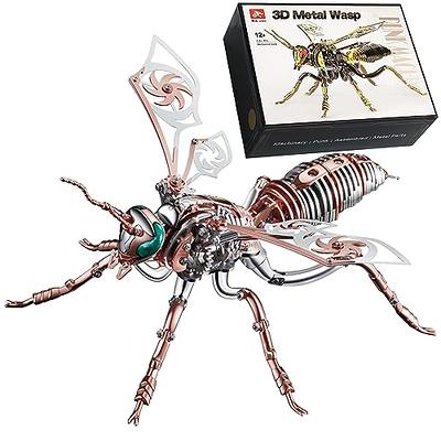 Buy Microworld 3D Metal Puzzle, Mechanical Hornet Metal Model Kits, Brain  Teaser DIY Challenge 3D Puzzle for Adult Art Craft Toy Online at  desertcartINDIA