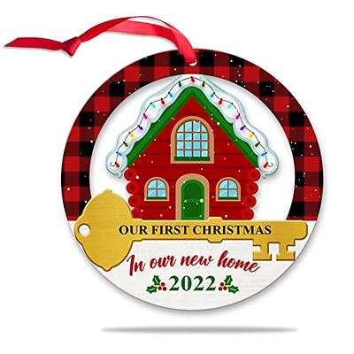 MUCHNEE New Home Christmas Ornaments 2022, Our First Christmas in New Home  Ornament, First House Ornament, 1st Apartment, New Home Gifts for Newlyweds  Couples, Housewarming Gifts for New Homeowners - Yahoo Shopping