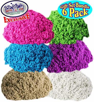 Spin Master Kinetic Sand Modeling Sand 4.5oz. Containers Pink, Green,  Purple, White, Beige & Blue Gift Set Bundle with Bonus Matty's Toy Stop  Storage Bag - 6 Pack - Yahoo Shopping