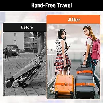 8 Pack Luggage Straps Suitcase Tags Set, Travel Adjustable Suitcase Belt  Silicone Luggage Tags with Name ID Card Man Women Travel Accessories  (Orange) - Yahoo Shopping