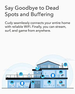 Mesh WiFi System - Mesh Router up to 6000 sq. Ft and 90 Devices Whole Home  Coverage, 1200Mbps WiFi Mesh Network, WiFi Router/Extender Replacement