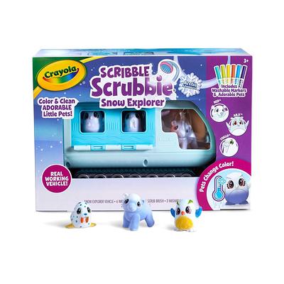 Scribble Scrubbie Safari Animals Treehouse Set, Crayola.com