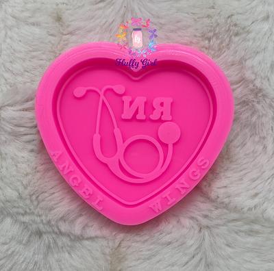 Scrub Mold, Badge Reel Mold, Phone Grip Mold, Scrub Badge Reel Mold, Nurse  Mold, Scrub Phone Grip Mold, Silicone Mold, Mold, Resin Mold