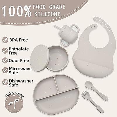 New 6 Pack Silicone Baby Spoons First Stage Infant Spoons Set Soft Food  Grade Silicone Self Feeding Spoons Stage 1 and Stage 2 - AliExpress