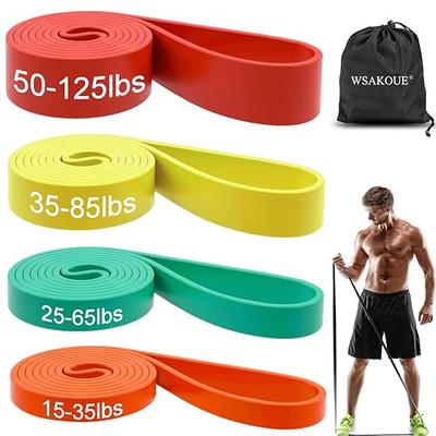 CORTNOE Long Resistance Bands Pull Up Assist- Fitness Bands for Working Out  Exercise Bands Resistance Bands Set Elastic Stretch Pull Up Resistance Bands  for Exercise Workout Bands Resistance Band Set : 