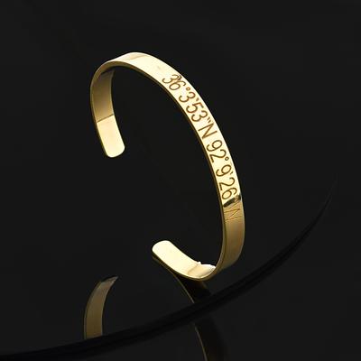 Personalized Two Letters Braceletgold Silver Letters.monogram 