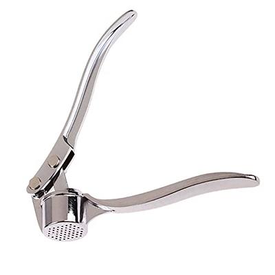 Garlic Press Crusher Mincer Kitchen Stainless Steel Garlic Smasher Squeezer