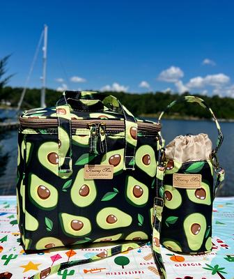 Picnic Mate Black Avocado Insulated Combo Bags For Women/Kids, Reusable  Lunchbox with Water Cooler School, Office, Outdoors, Cute Gift Bts - Yahoo  Shopping