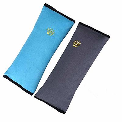 Casewin 2 Pack Plush Soft Kids Auto Seat Belt Pillow Covers,Travel Adjust  Vehicle Shoulder Pad, Car Safety Belt Strap Protector Cushion 