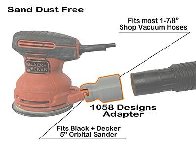 BLACK+DECKER Random Orbit Sander, 5-Inch (BDERO100)