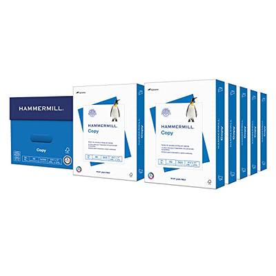  Hammermill Printer Paper, Great White 30% Recycled Paper, 8.5  x 11 - 5 Ream (2,500 Sheets) - 92 Bright, Made in the USA : Office Products