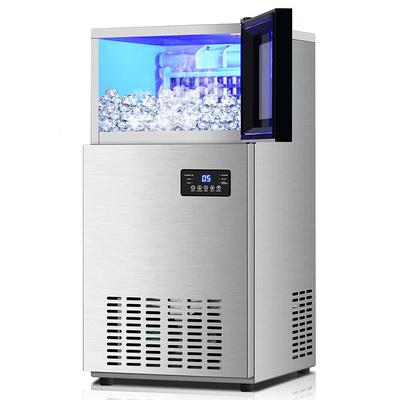 Frigidaire 48 lb. Freestanding Ice Maker in Stainless Steel