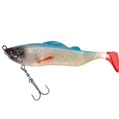 Bluewing Sea Witch Lure with Lead Head Saltwater Fishing Lures Big Game Trolling Lure Ballyhoo Trolling Skirt for Tuna, Wahoo, Sailfish, Mahi Mahi