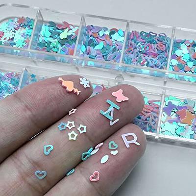 LuckForever 2 Boxes Iridescent Body Glitter Flakes,Mixed Shapes Nail Glitter,Hair  Glitter,Eye Glitter and Face Glitter for Women,Loose Glitter Set for  Festival Accessories,Cosmetic Glitter Makeup - Yahoo Shopping