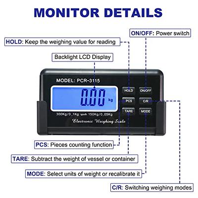 Digital Pet Scale Cat Scale Food Weight Mini Scale LCD Electronic Scales  for Measure Small Dog Cat Small Animals Pet Food (Mini Pet Scale)