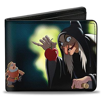  Buckle-Down Men's Disney Wallet, Bifold, Snow Whites