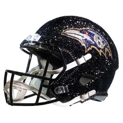 Baltimore Ravens Swarovski Crystal Large Football Helmet - Yahoo Shopping