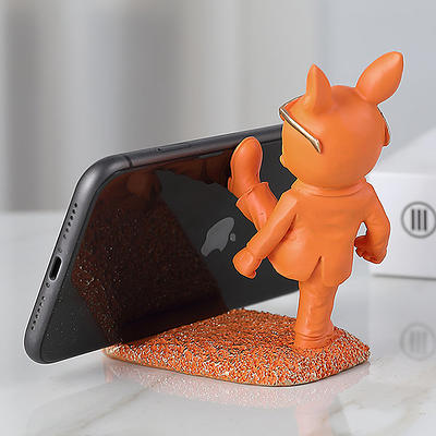 Corgi Phone Holder - Resin - Cute Animal Design - ApolloBox