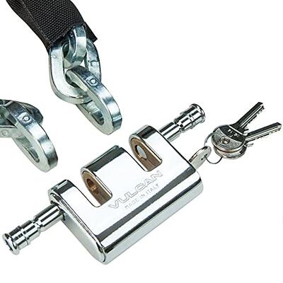 Vulcan Security Chain - Premium Case-Hardened - 5/16 inch x 3 Foot Chain Cannot Be Cut with Bolt Cutters or Hand Tools