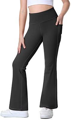 Women's Flare Yoga Pants Stretchy High Waisted Bootcut Bell Bottom Leggings  Casual Workout Exercise Dress Pants