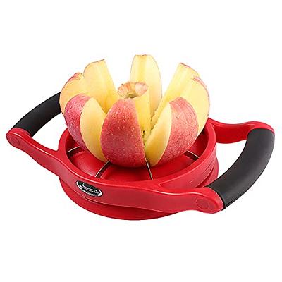 Chef Craft Stainless Steel Blade Apple Slicer, Wedger and Divider, Apple  Cutter and Corer Tool