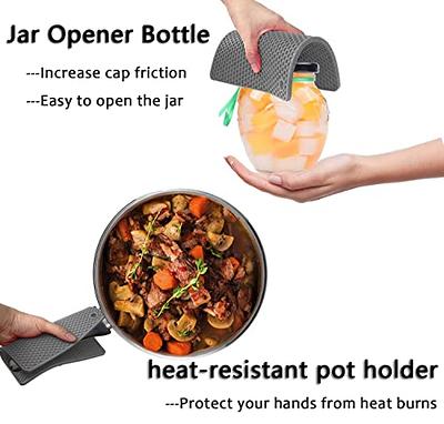 Pot Mat, Silicone Heat Resistant Mats, Mat Pad Holder, Trivets For