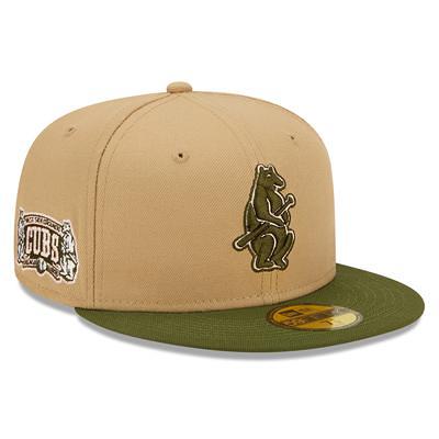 New Era Khaki New York Yankees Stone Dim Undervisor 59FIFTY Fitted Hat