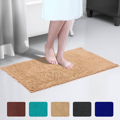 Muddy Mat AS-SEEN-ON-TV Highly Absorbent Microfiber Door Mat and Pet Rug,  Non Slip Thick Washable Area and Bath Mat Soft Chenille for Kitchen  Bathroom