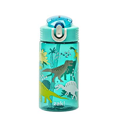 Zak Designs Disney Lilo and Stitch Water Bottle for Travel and At Home, 19  oz Vacuum Insulated Stainless Steel with Locking Spout Cover, Built-In