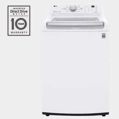 LG ColdWash 5-cu ft High Efficiency Impeller Top-Load Washer (White) ENERGY  STAR in the Top-Load Washers department at