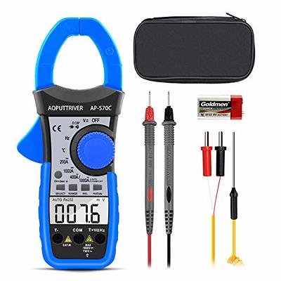 Digital Clamp Meter Electric 4000 Counts Multimeter Auto Rang