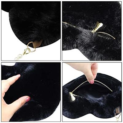 Plush Fuzzy 2023 New Retro Velvet Texture Handbag Crossbody Bag Fluffy bag