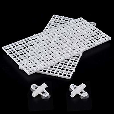 WEAVERBIRD 2Pcs Aquarium Divider Tray Plastic Grid Divider Tray Egg Crate  for Aquarium Fish Tank Bottom Isolation, White - Yahoo Shopping