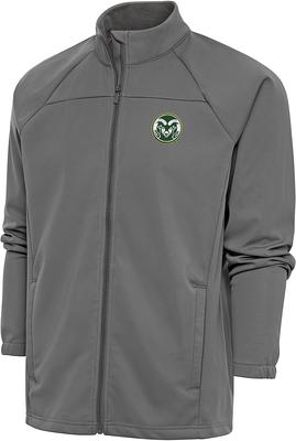 Men's Antigua Steel Louisville Cardinals Links Full-Zip Golf Vest Size: Medium