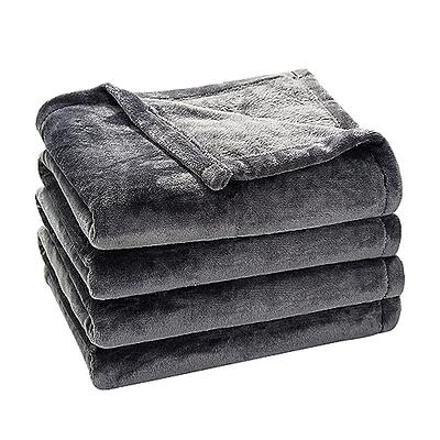 Utopia Bedding Sherpa Blanket King Size [Navy, 90x102 Inches] - 480GSM  Thick Warm Plush Fleece Reversible Blanket for Bed, Sofa, Couch, Camping  and