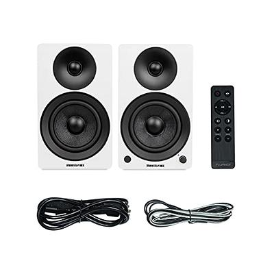 Fluance Ai41 Powered 2-Way 2.0 Stereo Bookshelf Speakers with 5