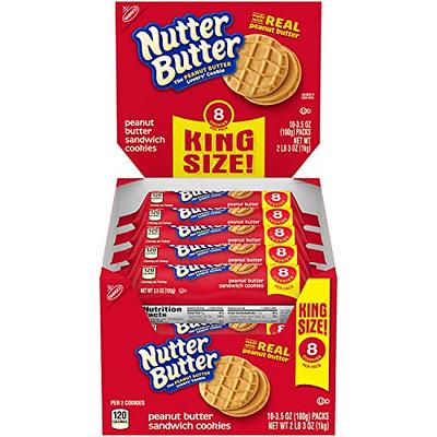 Nutter Butter Peanut Butter Sandwich Cookies - Family Size - 16oz : Target