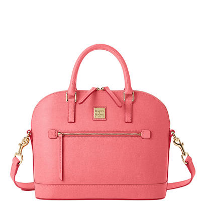 Dooney & Bourke Saffiano Zip Satchel - Yahoo Shopping